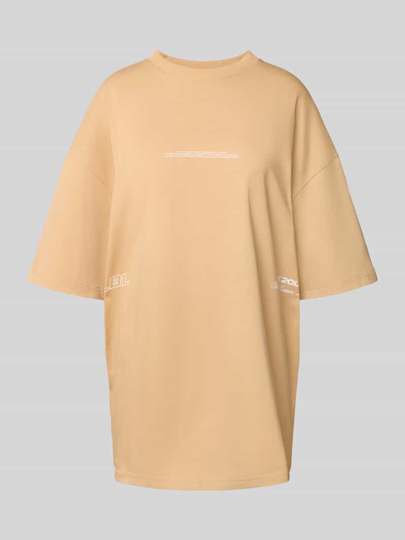 Karo Kauer Oversized T-shirt met labelprint