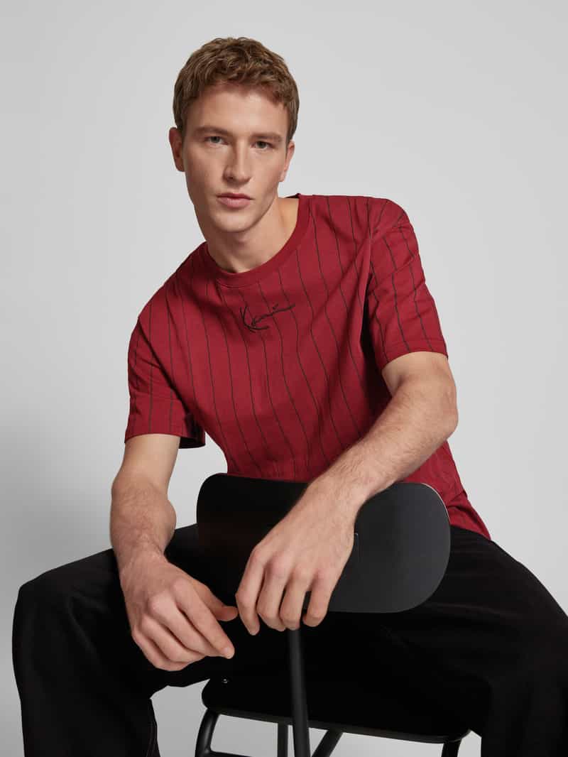 Karl Kani T-shirt met labelstitching