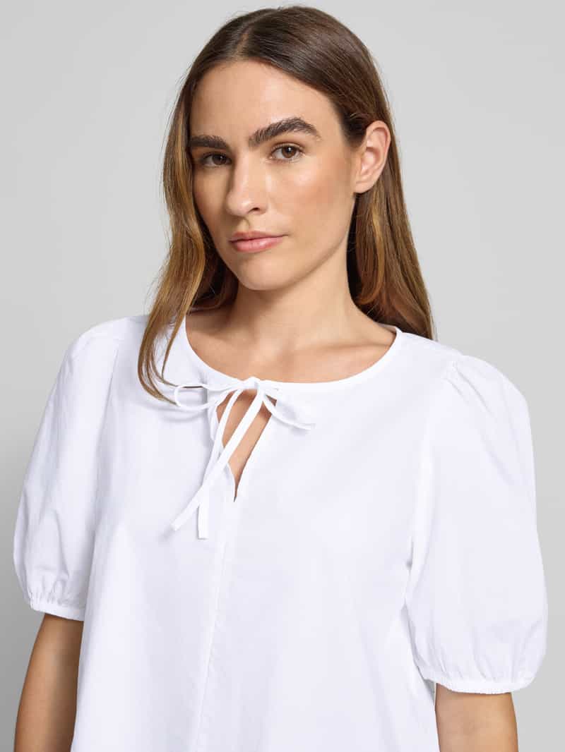 Tom Tailor Denim Regular fit blouse van puur katoen