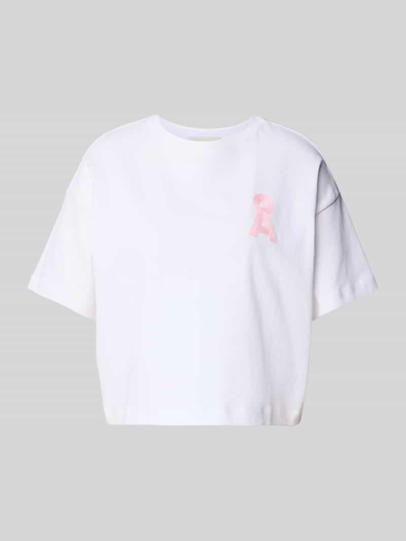 ARMEDANGELS T-shirt met labelstitching