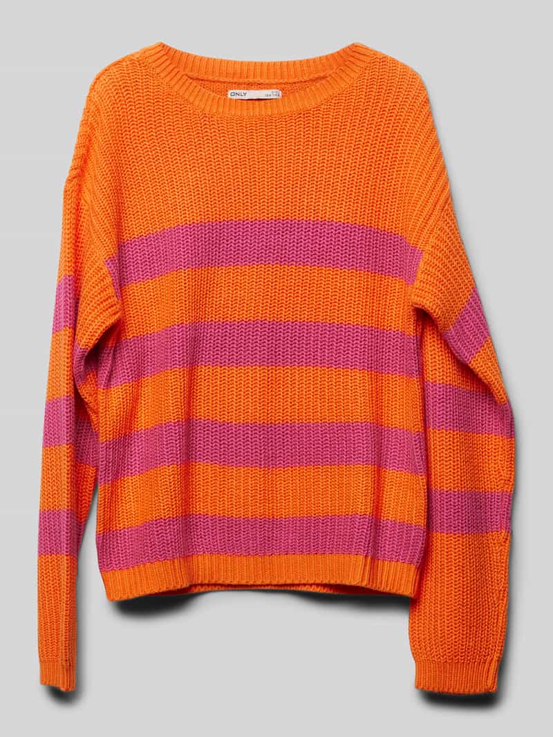 Only Loose fit gebreide pullover met ribboorden model 'SIF'