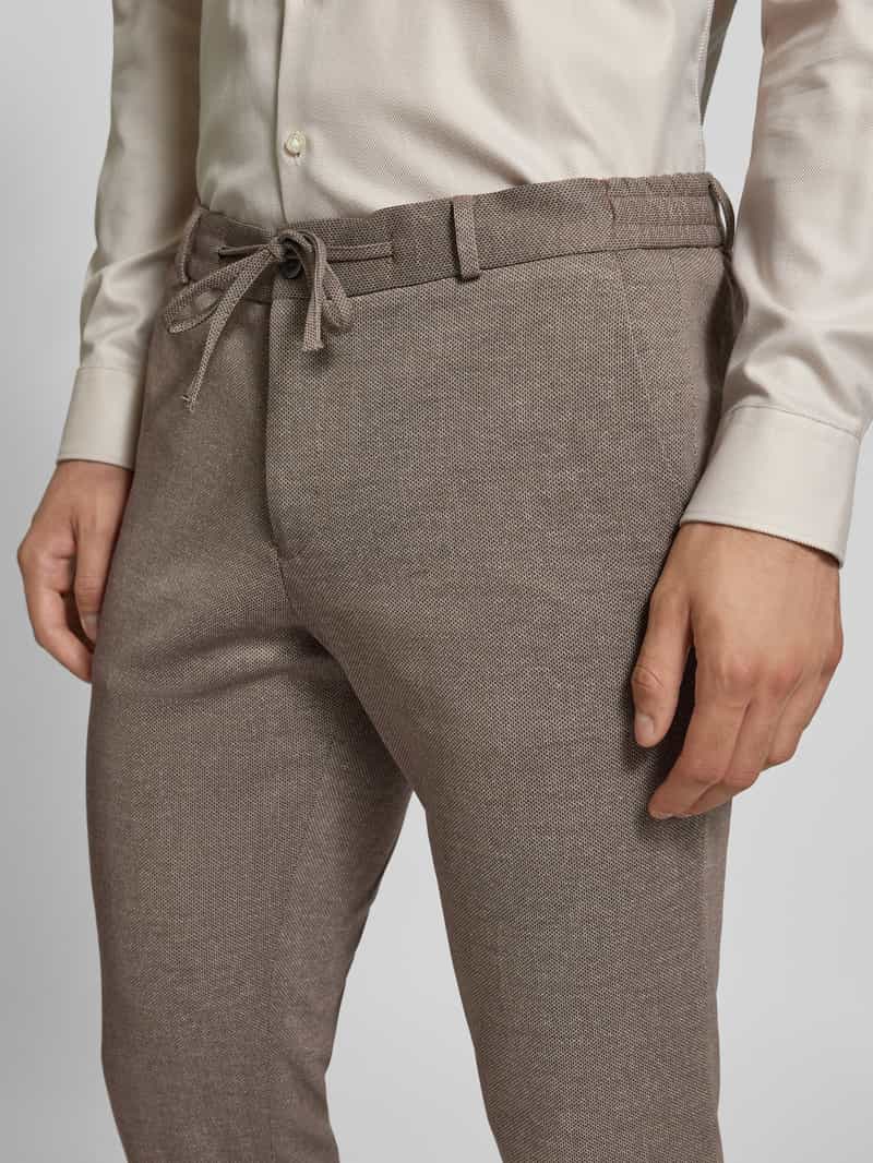 Zuitable Stoffen broek met tunnelkoord model 'Spartaflex'