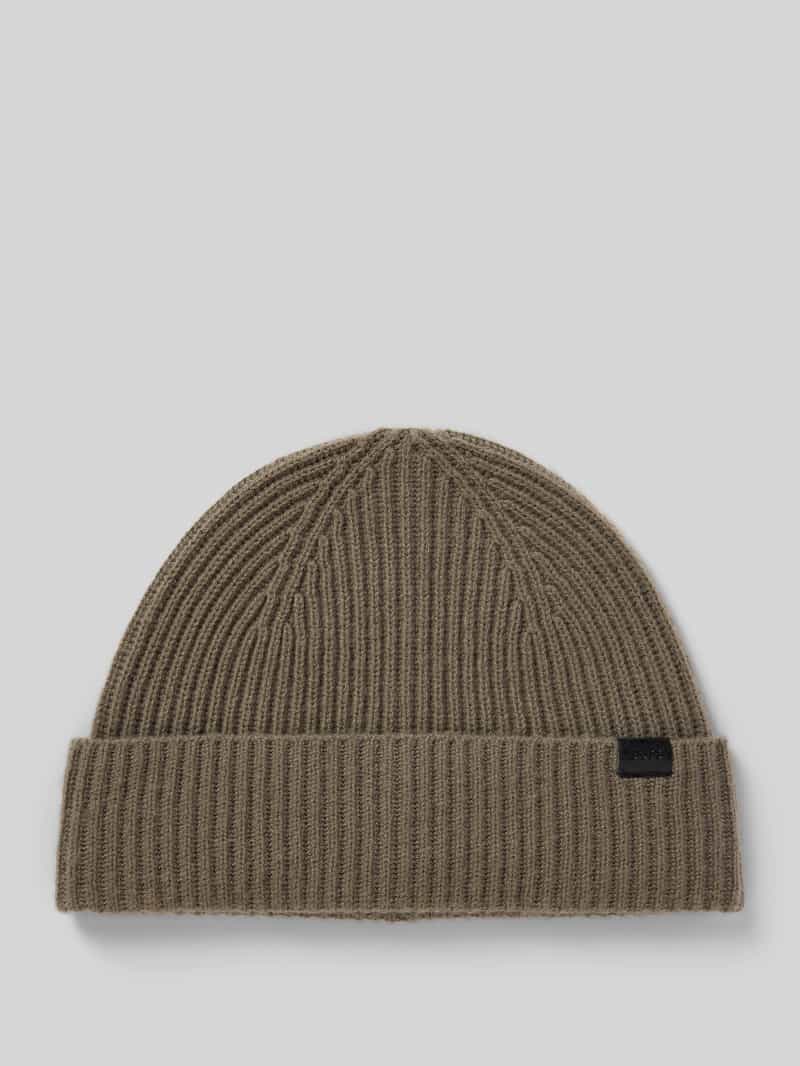 Boss Muts van een mix van wol en kasjmier model 'FILIPPO'