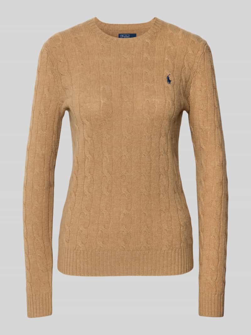 Polo Ralph Lauren Gebreide pullover van een mix van wol en kasjmier model 'JULIANNA'