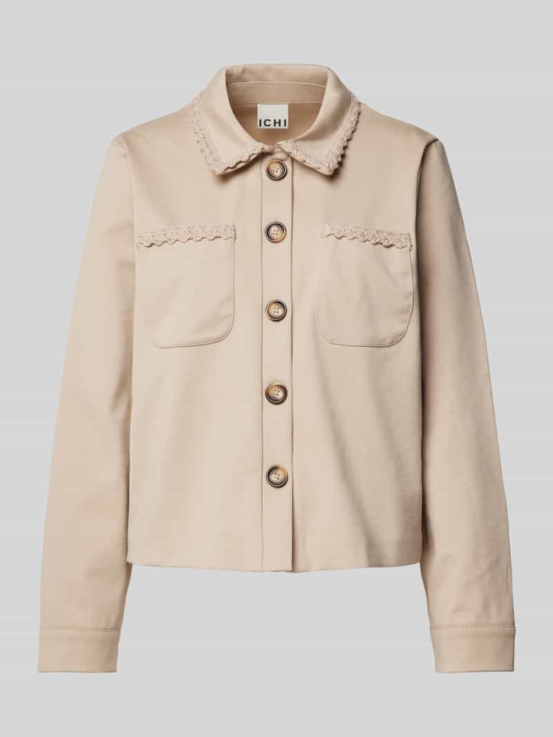 Ichi Blazer met opgestikte borstzakken model 'SIMONSE'