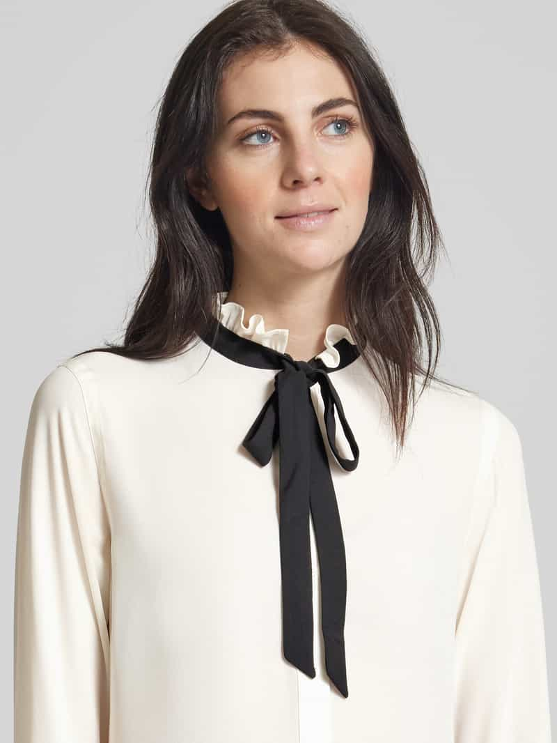 Lauren Ralph Lauren Overhemdblouse met sierstrik model 'NERLACY'