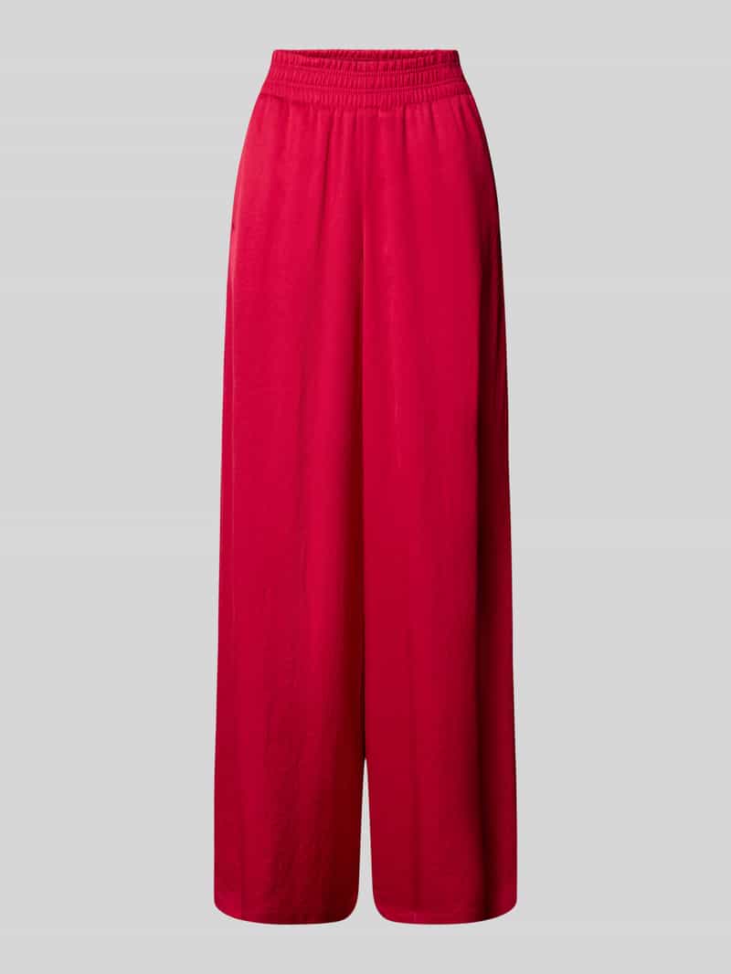 drykorn Broek met wijde pijpen en elastische band model 'CEILING'