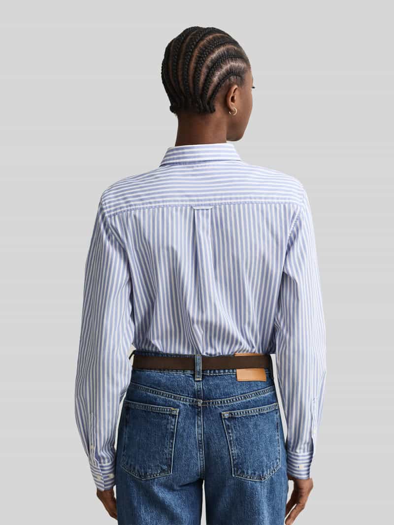 Gant Regular fit overhemdblouse met gestikt logo
