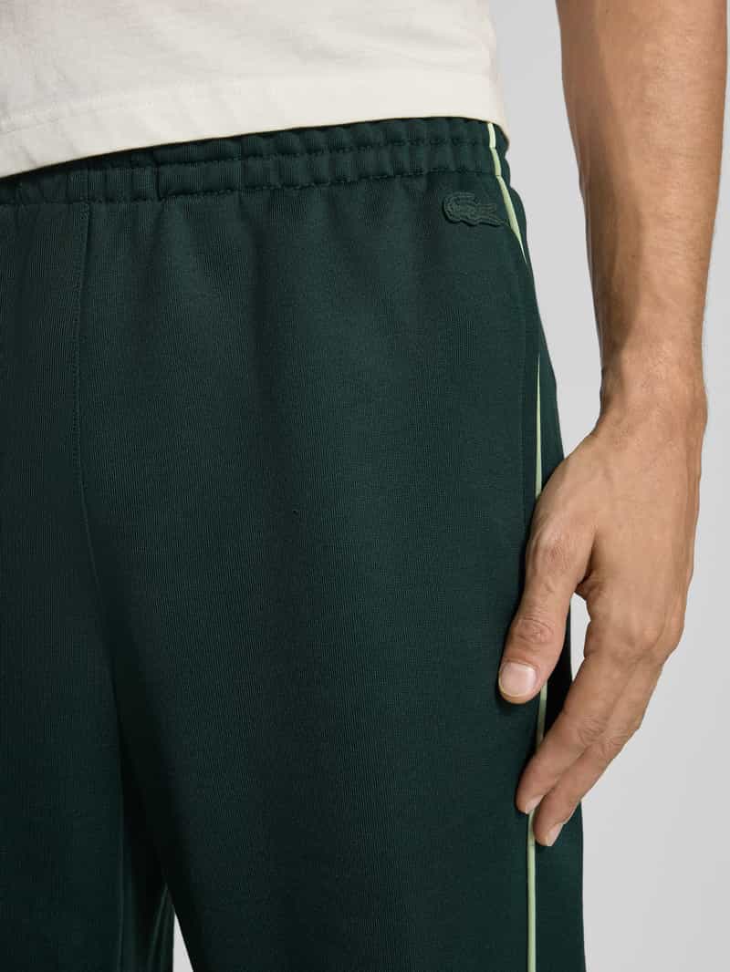 Lacoste Loose fit sweatpants van katoenmix