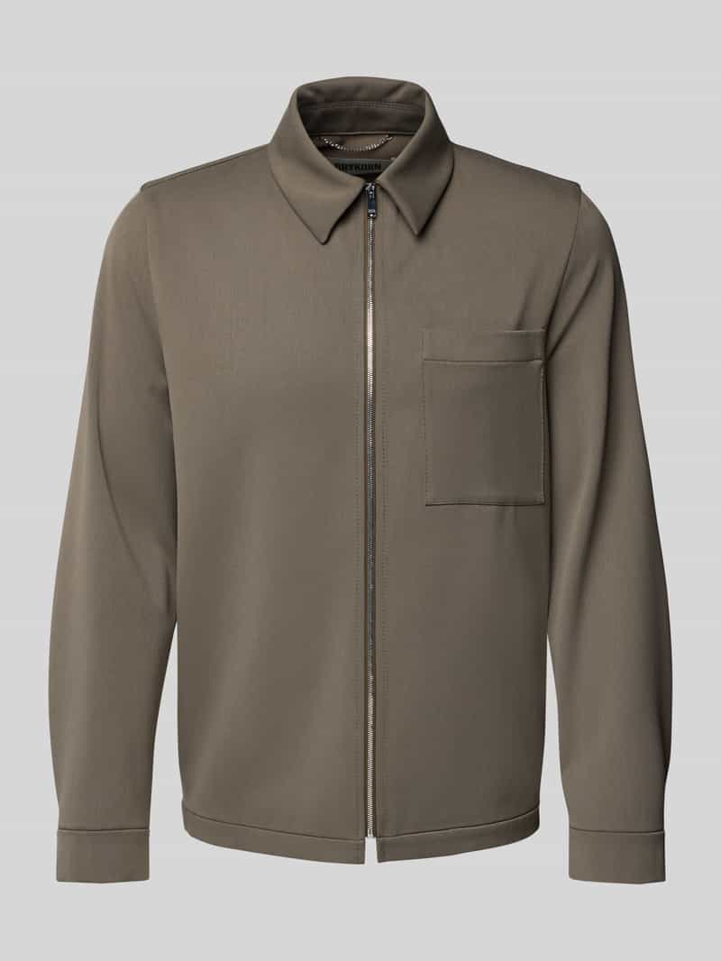 drykorn Overhemdjack met ritssluiting model 'NIKANO'
