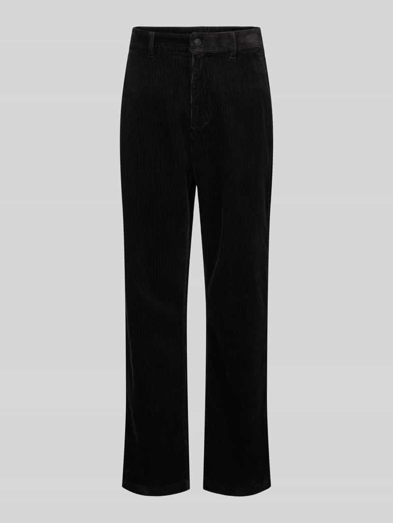 Calvin Klein Jeans Straight leg corduroy broek met achterzakken, model 'CORDUROY'