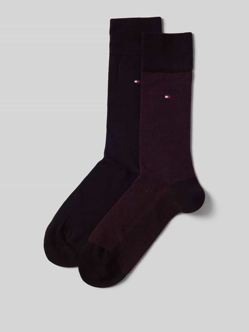 Tommy Hilfiger Kousen van katoenmix per 2 paar