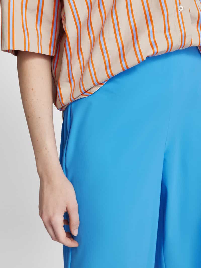 RAFFAELLO ROSSI Regular fit stoffen broek met verkort model 'SALLY'