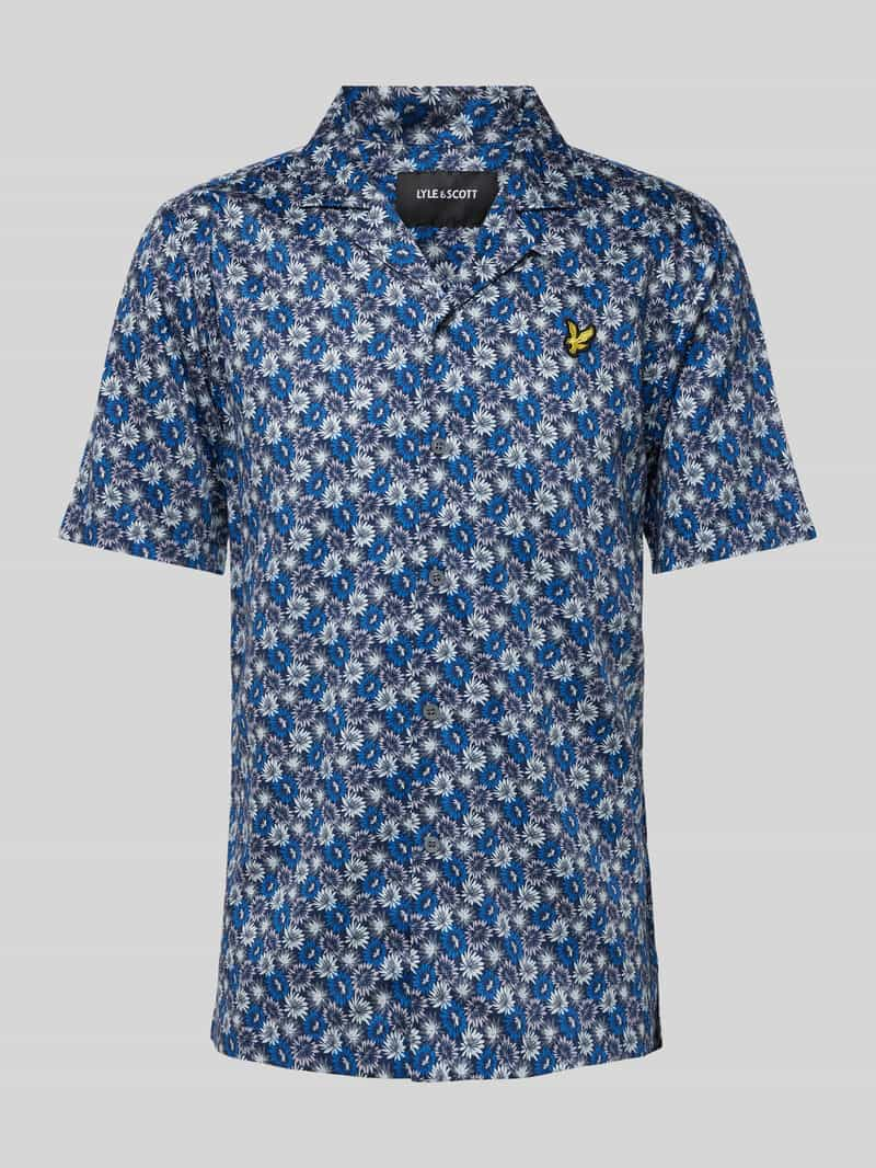 Lyle & Scott Regular fit vrijetijdsoverhemd met reverskraag