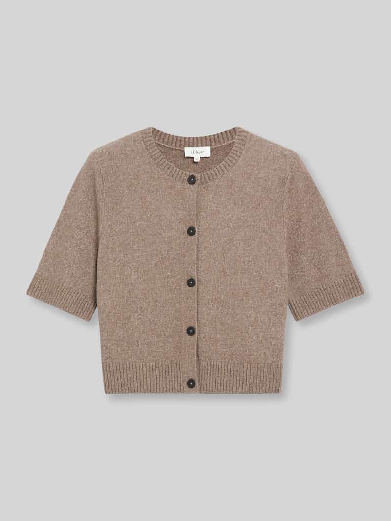 S.Oliver RED LABEL cardigan met halflange mouwen