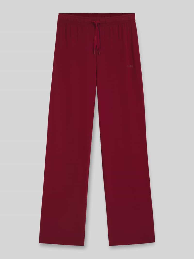 Boss Regular fit pyjamabroek van katoenmix