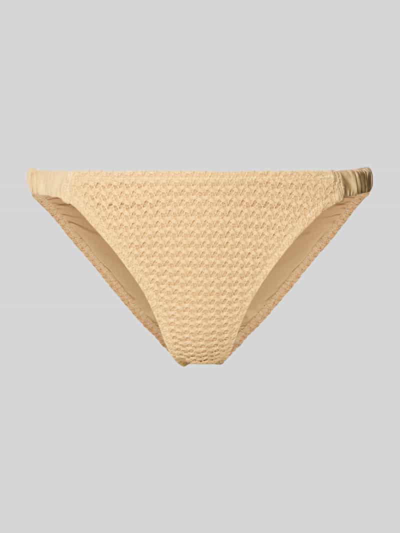 bikinibroekje met structuurpatroon