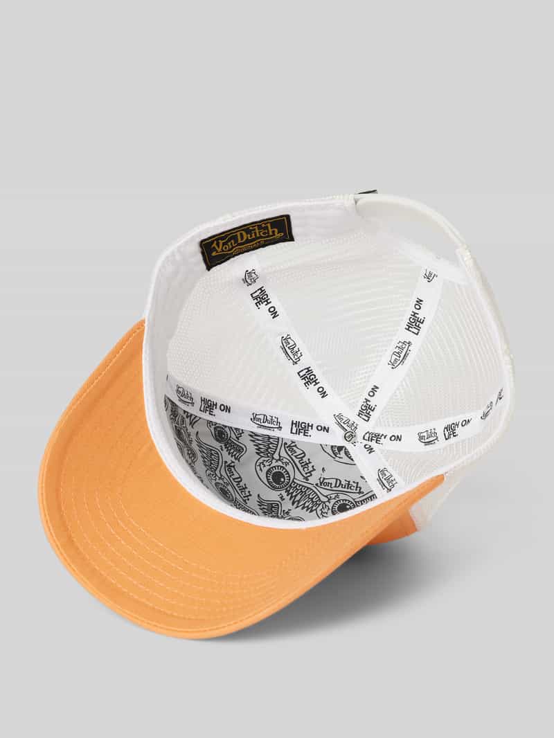 Von Dutch Trucker-pet met labelpatch model 'BOSTON'