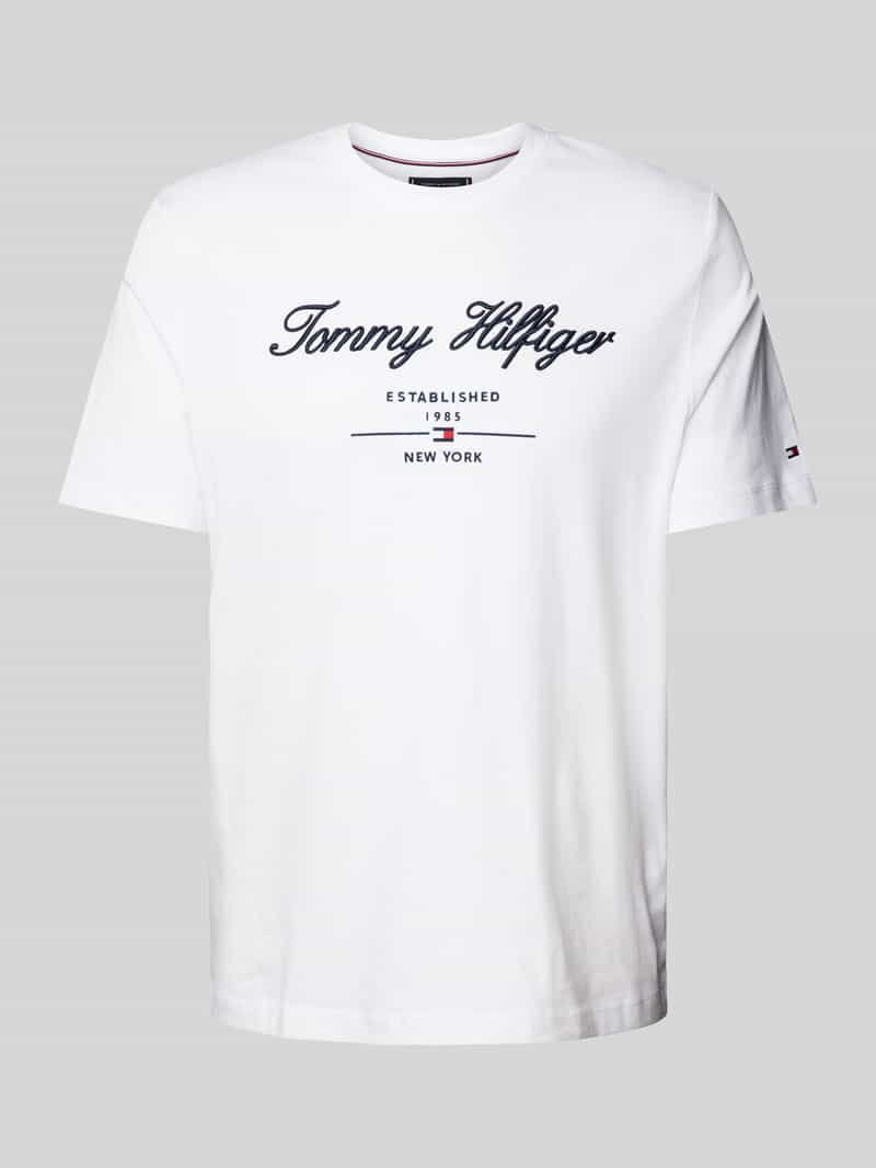 Tommy Hilfiger T-shirt met labelstitching