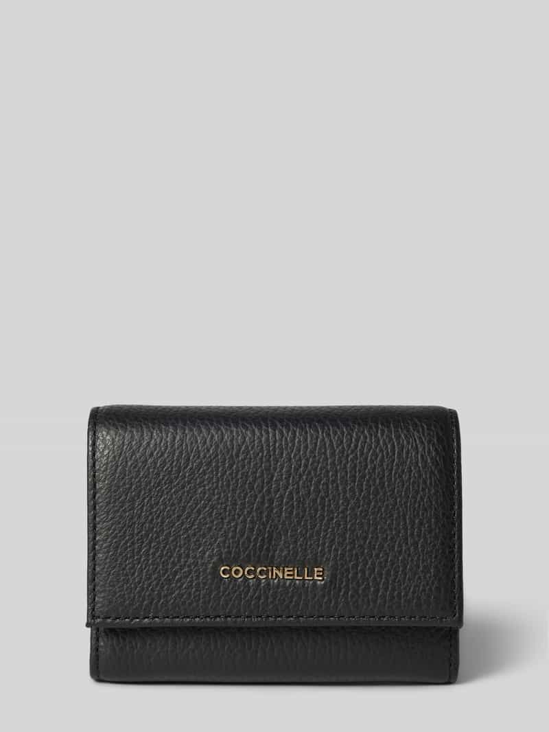 Coccinelle Portemonnee met labelapplicatie