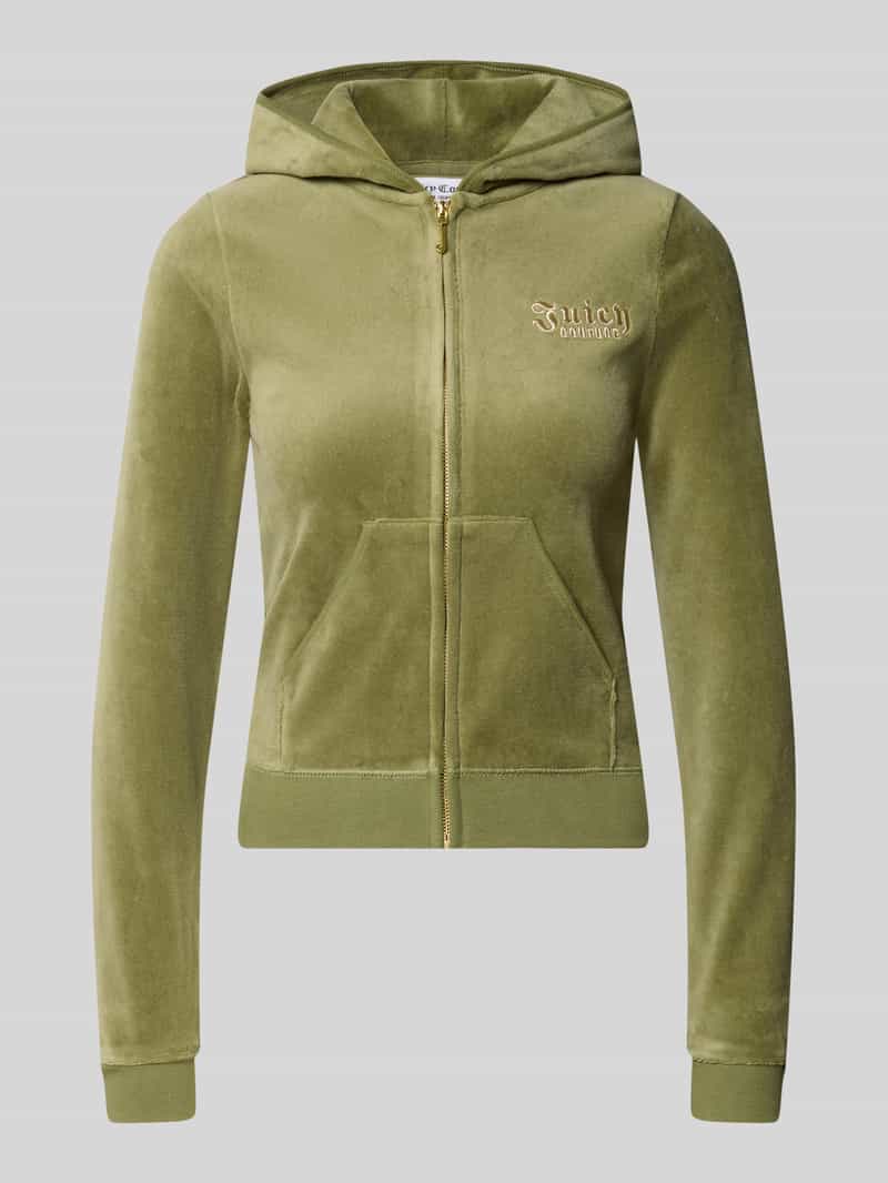 Juicy Couture Sweatjack met kangoeroezak model 'REBELLE ROBYN'
