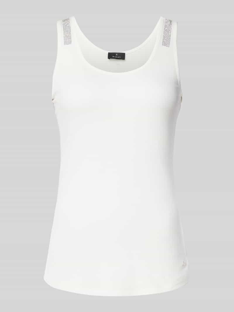 monari Tanktop met siersteentjes