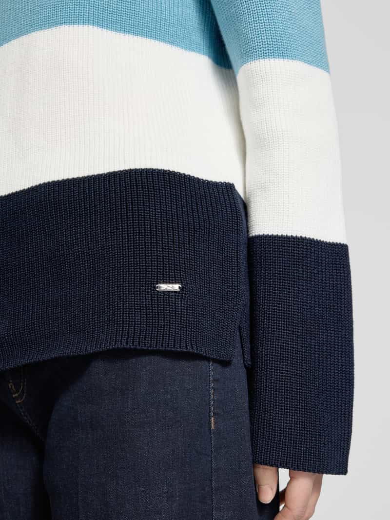 BRAX Gebreide pullover met ronde hals model 'Style.Lesley'