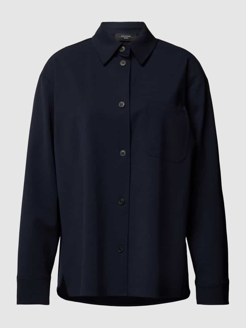 Overhemdblouse met kentkraag, model 'MAJORI' Weekend Max Mara