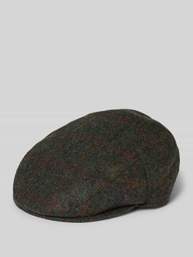 Barbour Platte pet van zuivere wol