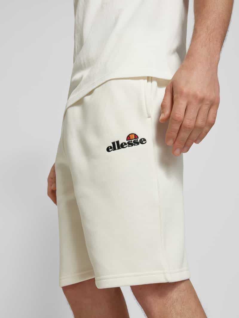 Ellesse Regular fit sweatshorts met labelstitching model 'NIORIR'