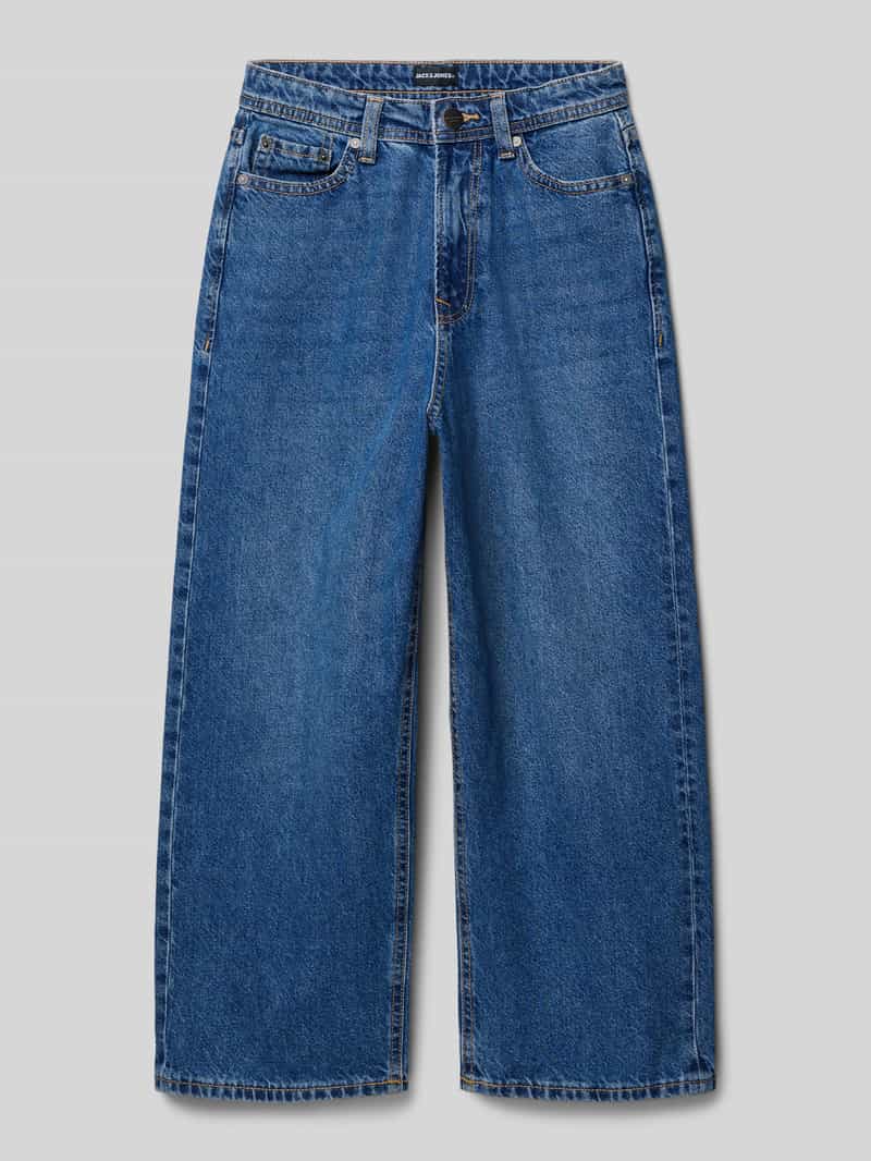 jack & jones Wide fit jeans met logopatch model 'Iron'