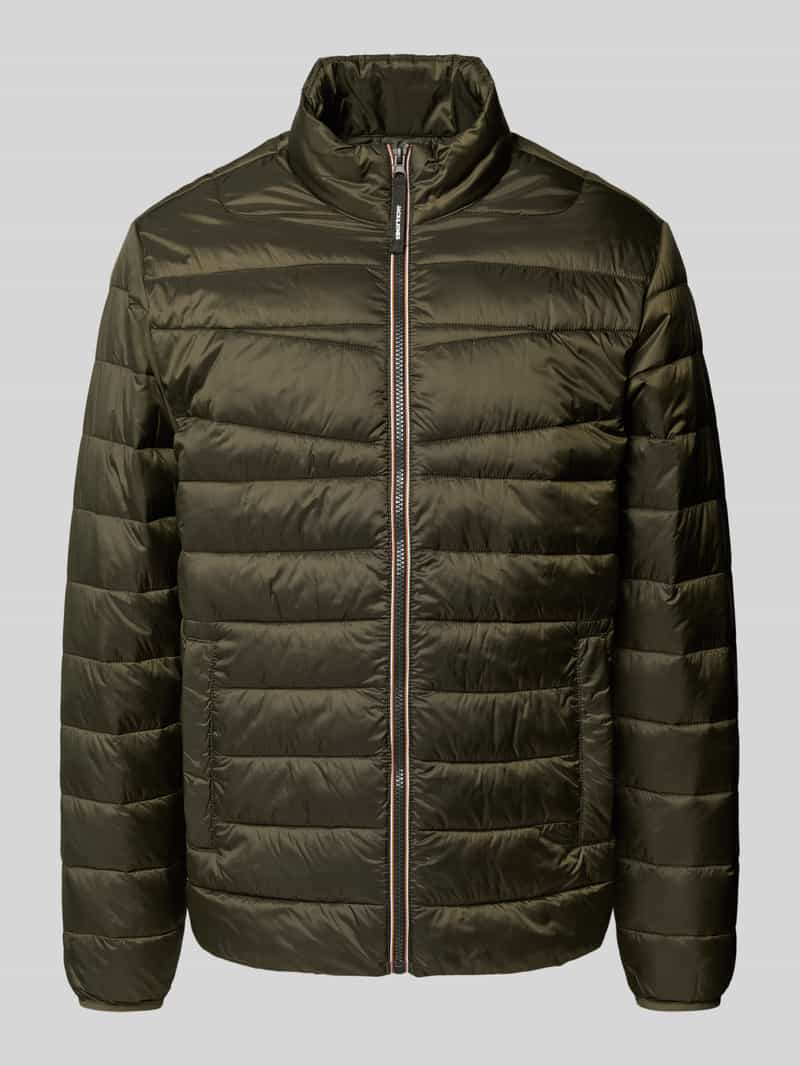 jack & jones Gewatteerd jack met steekzakken