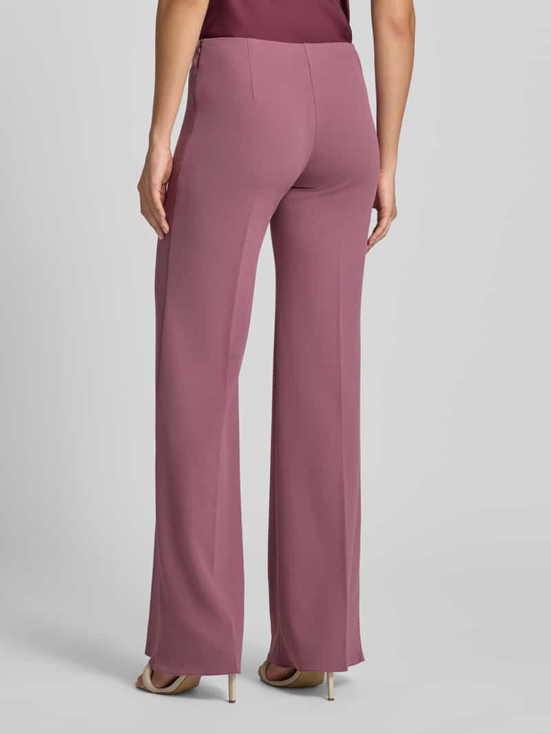 RINASCIMENTO flared fit stoffen broek met persplooien