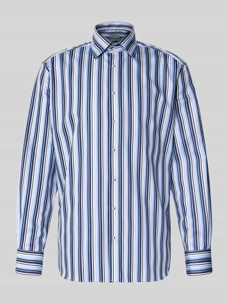 Eterna Modern fit zakelijk overhemd met kentkraag