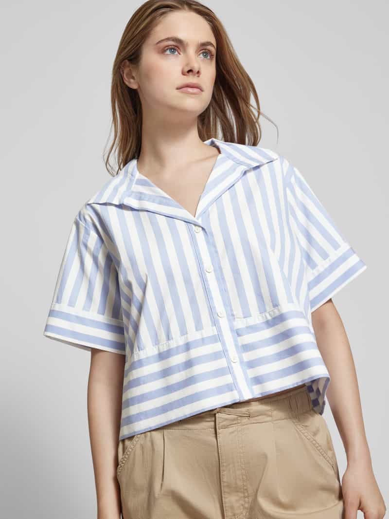 Tom Tailor Denim Overhemdblouse met streepmotief
