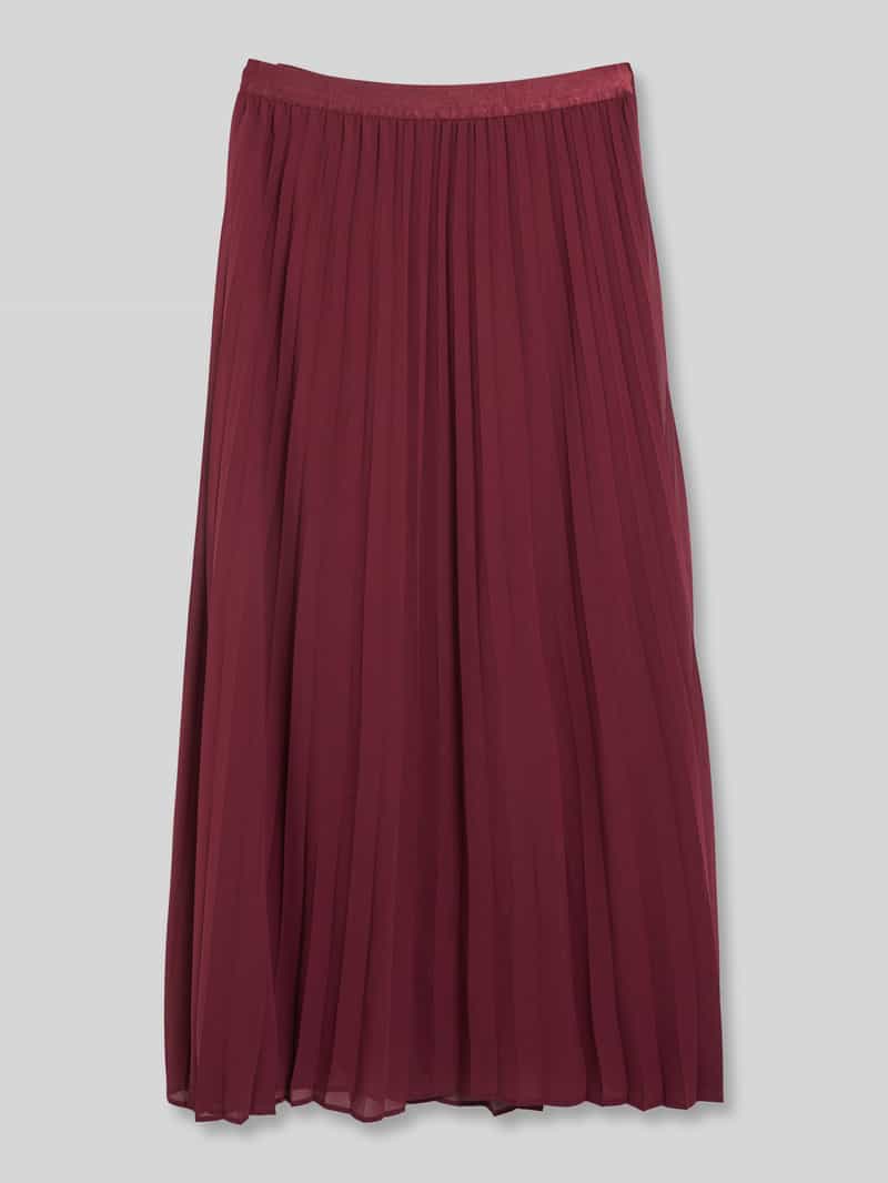 s.Oliver - female - Geplooide rok met elastische tailleband