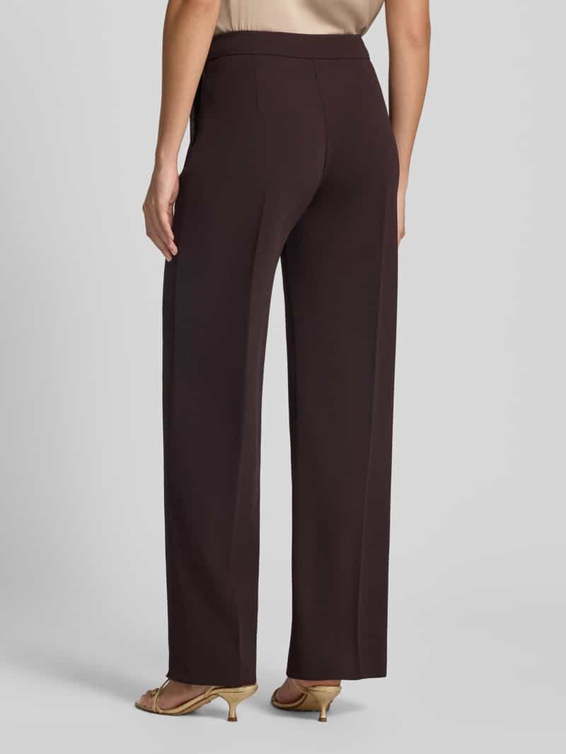 RINASCIMENTO straight fit stoffen broek met persplooien