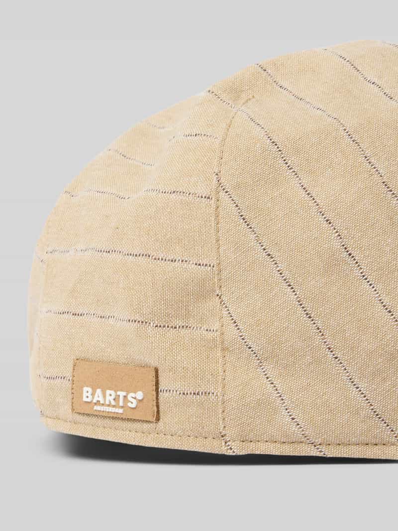 Barts Platte pet met labelbadge model 'Jarvis'