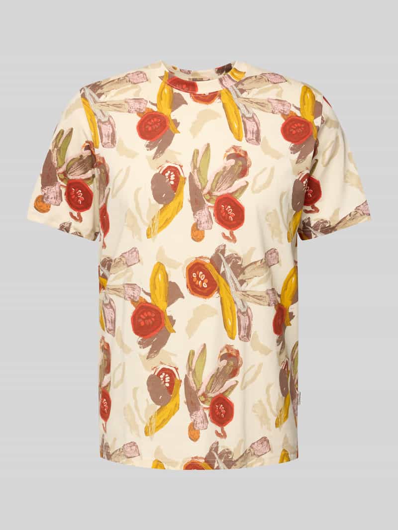 jack & jones T-shirt met ronde hals model 'VARENNA'