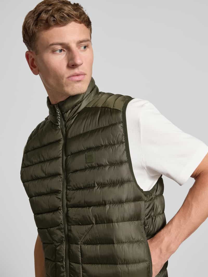 jack & jones Gewatteerde bodywarmer met ritszakken