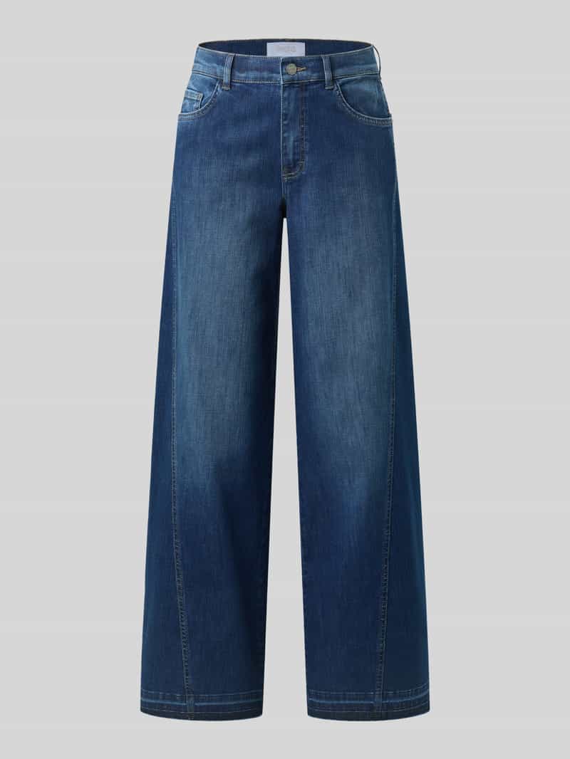 ANGELS Wide leg jeans van katoenmix model 'Liva Edgy'
