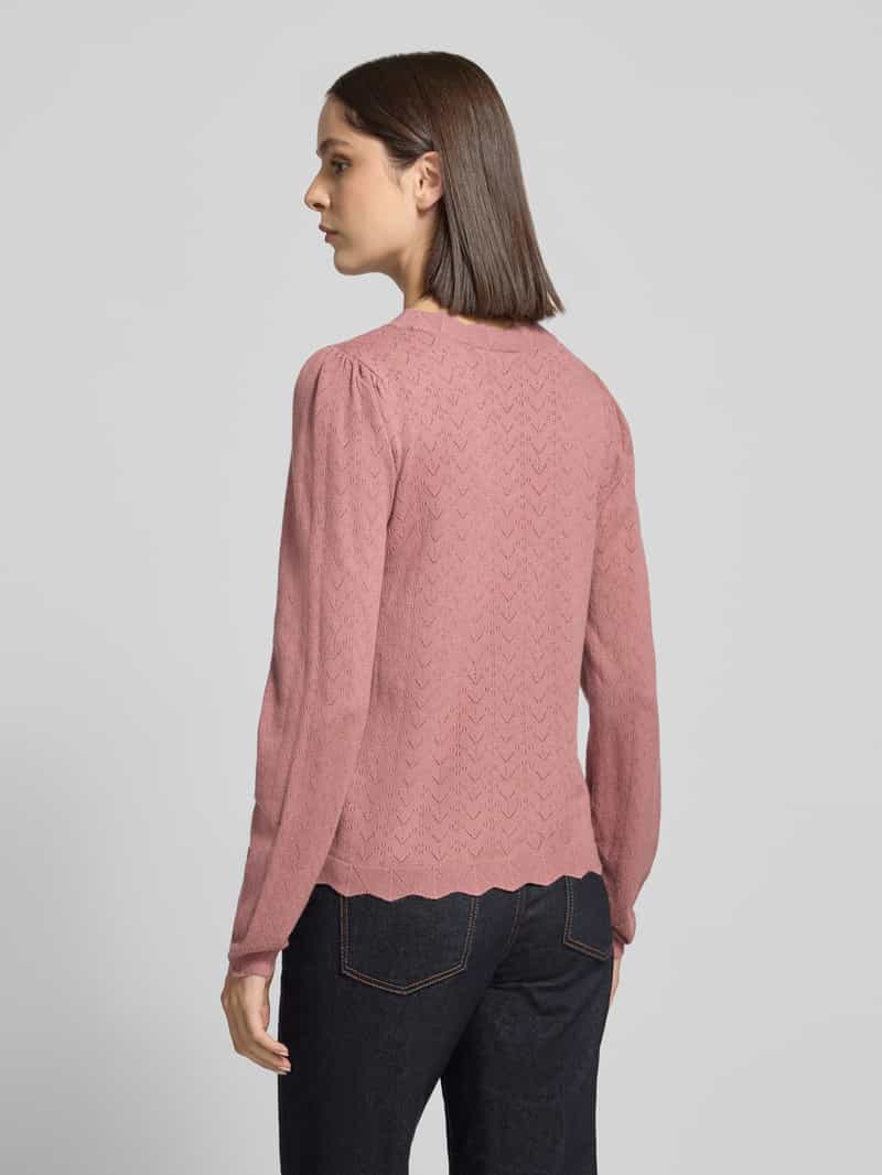 Vila Gebreide pullover van viscosemix model 'femi'