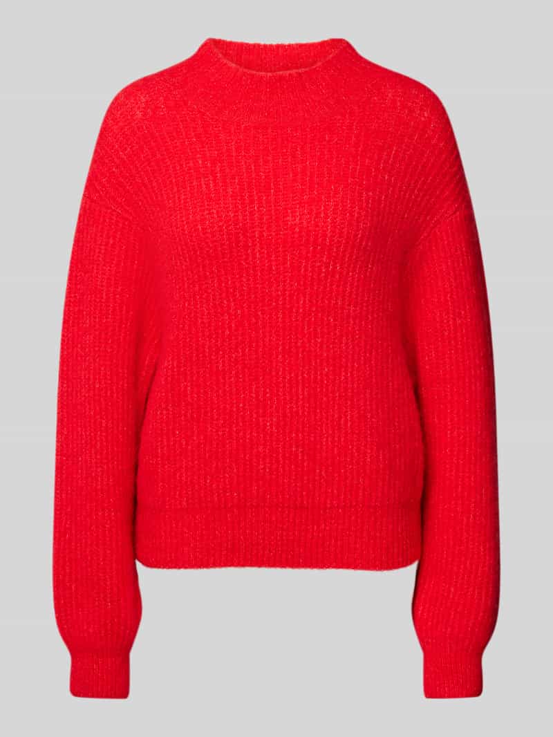 American vintage Gebreide pullover met ribboorden