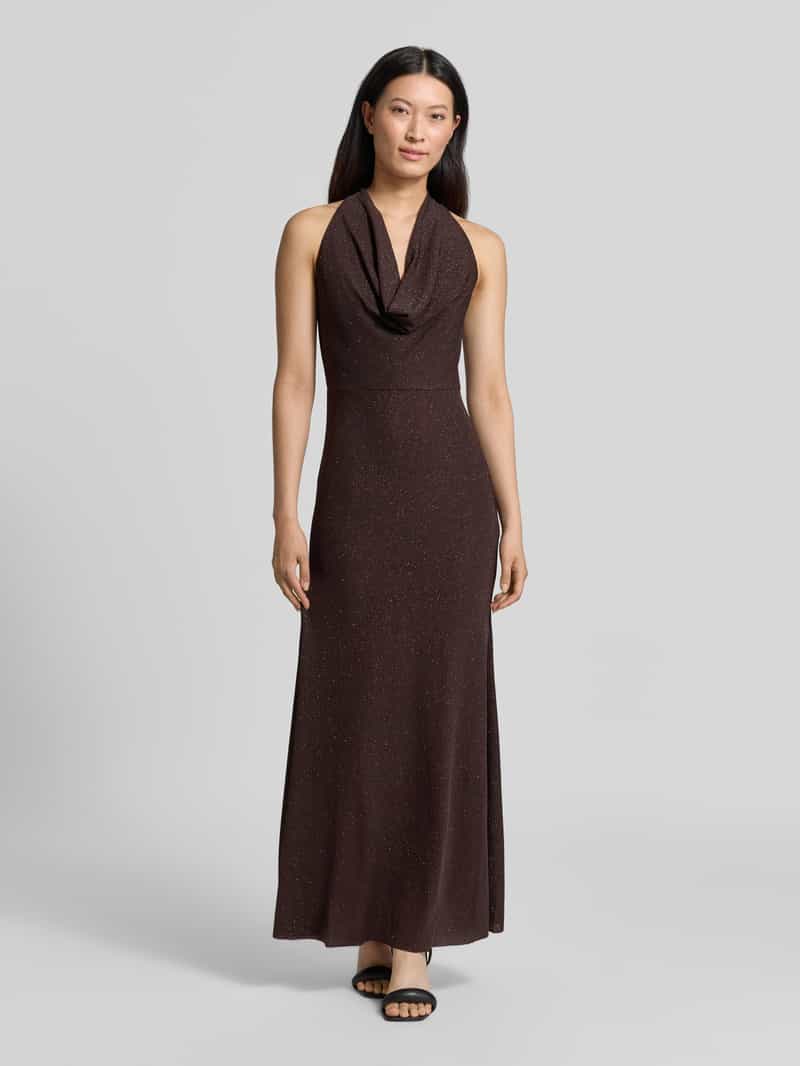 RINASCIMENTO slim fit avondjurk in glitterlook