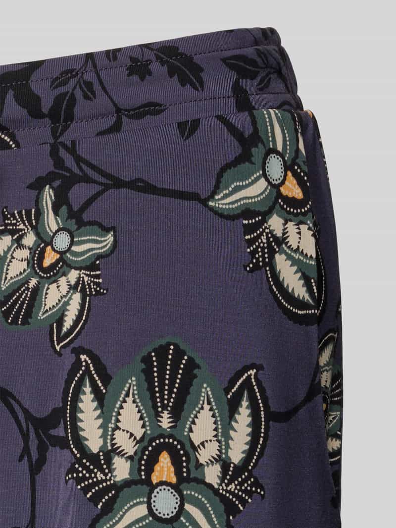 Schiesser Relaxed fit pyjamabroek met all-over bloemenprint model 'Relax'