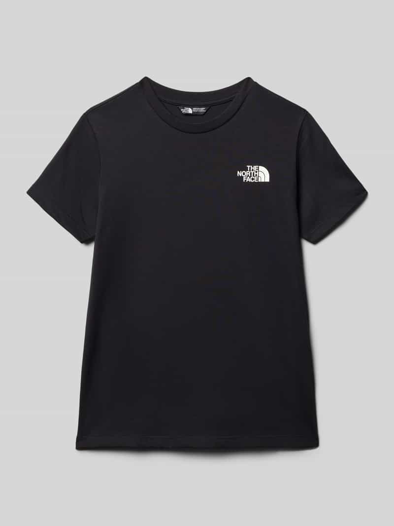 The North Face Regular fit T-shirt met logoprint model 'DOME'