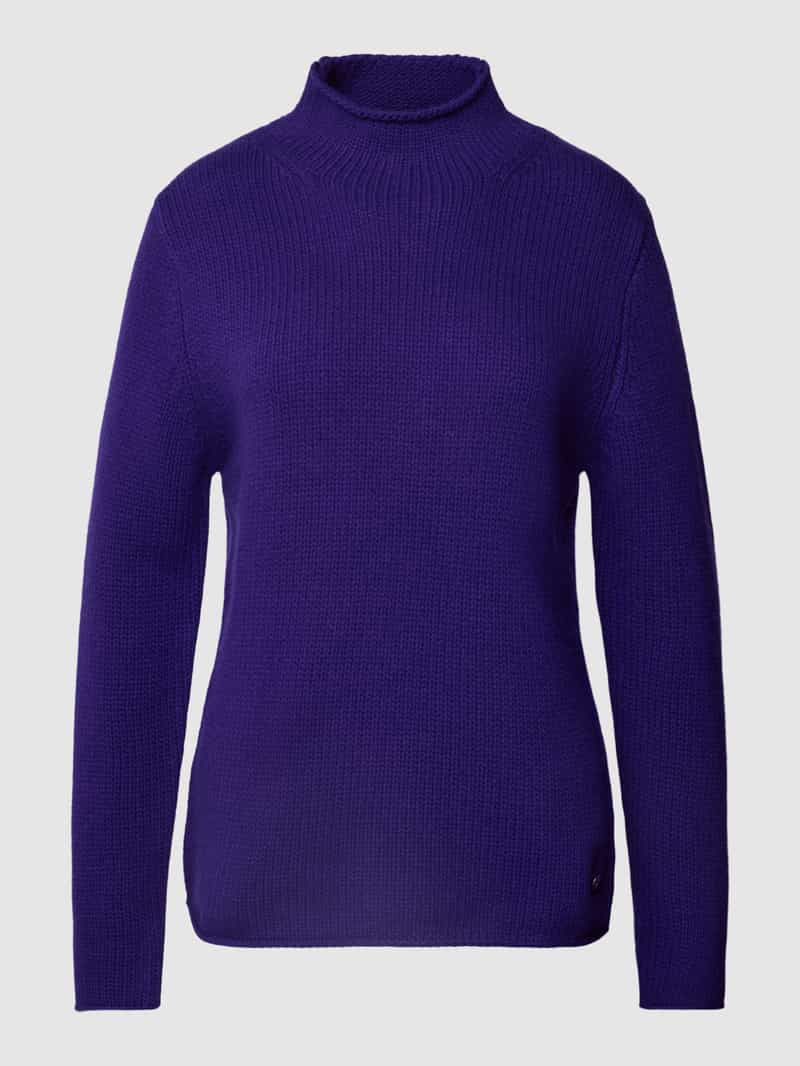 FYNCH-HATTON Gebreide pullover met opstaande kraag, model 'Basic'