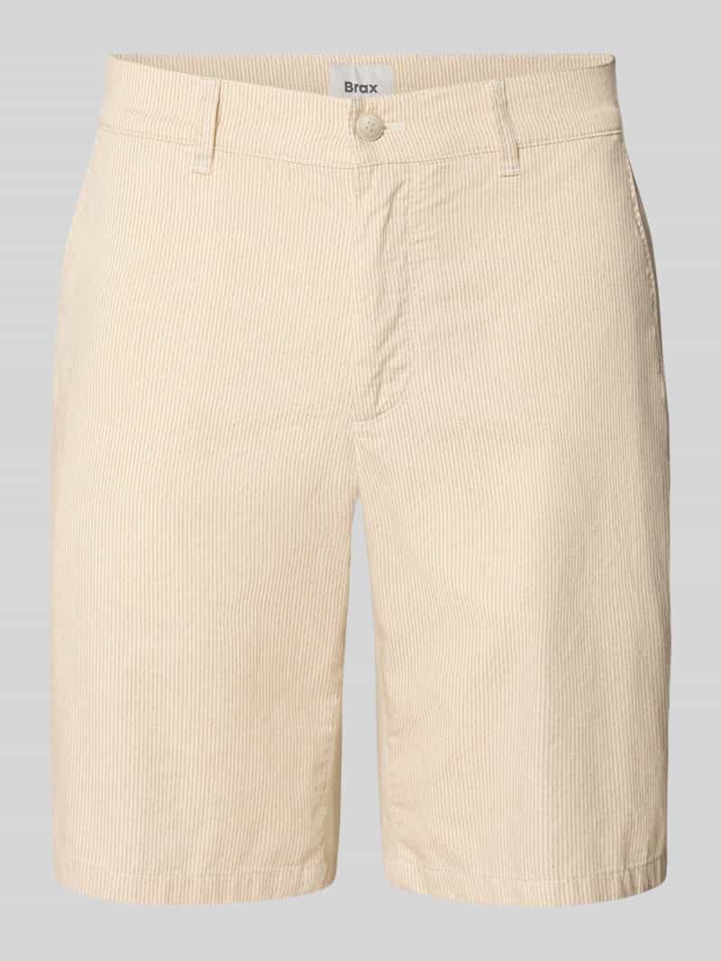 BRAX Regular fit bermuda met steekzakken model 'BOZEN'