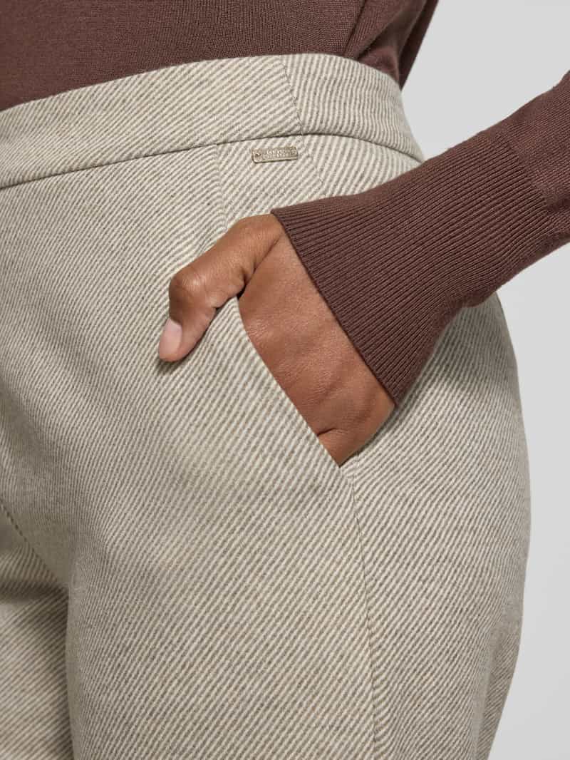 Armani Exchange Broek met lanawol