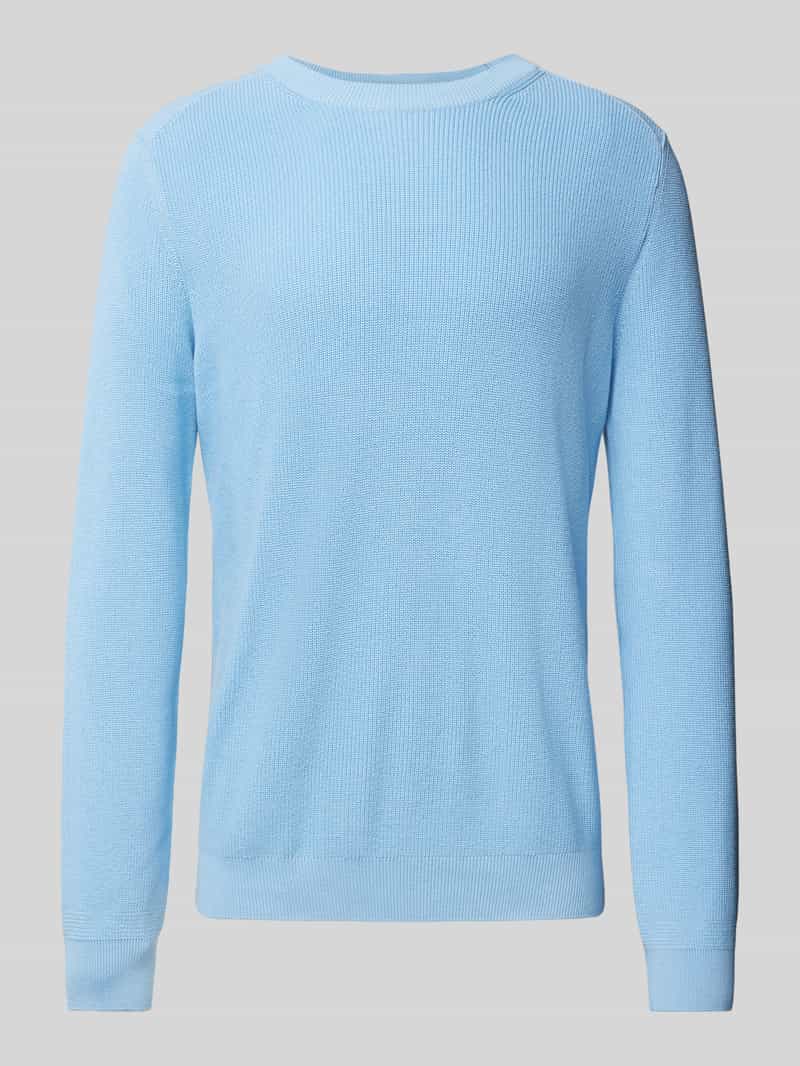 JOOP! JEANS Gebreide pullover met ronde hals model 'Svante'